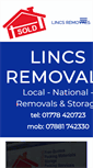 Mobile Screenshot of lincsremovals.co.uk